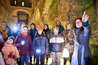 Taschenlampenführung Festung Königstein
