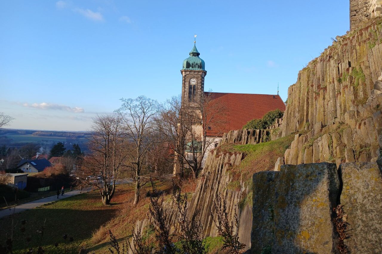 Burg Stolpen im Herbst