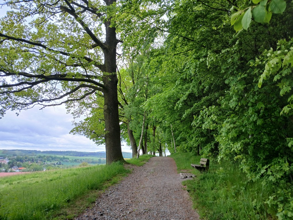 Wandern an der Burg Stolpen
